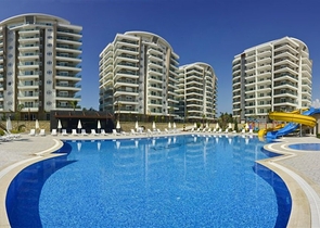 Квартира 1+1 в популярном комплексе Авсаллара