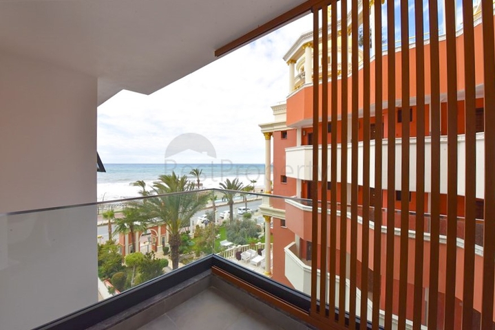 Квартира 1+1 на первой линии в комплексе с инфраструктурой в районе Оба