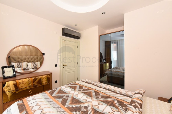 Квартира 1+1 на первой линии в комплексе с инфраструктурой в районе Оба