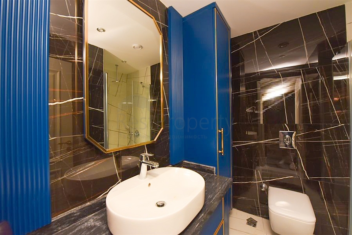 Квартира 1+1 на первой линии в комплексе с инфраструктурой в районе Оба