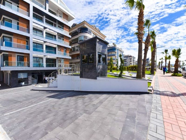 Квартира 1+1 на первой линии в комплексе с инфраструктурой в районе Оба