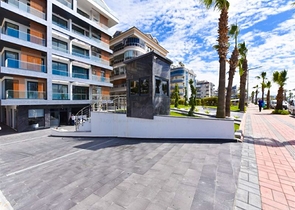 Квартира 1+1 на первой линии в комплексе с инфраструктурой в районе Оба