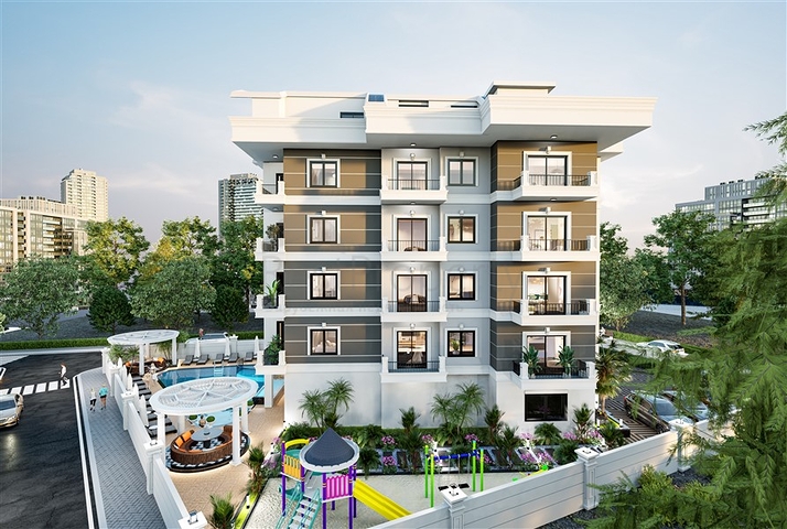 Новый проект в районе Оба