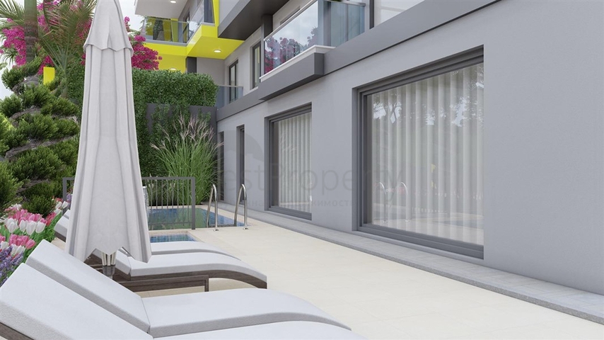 Квартира 1+1 в Газипаше