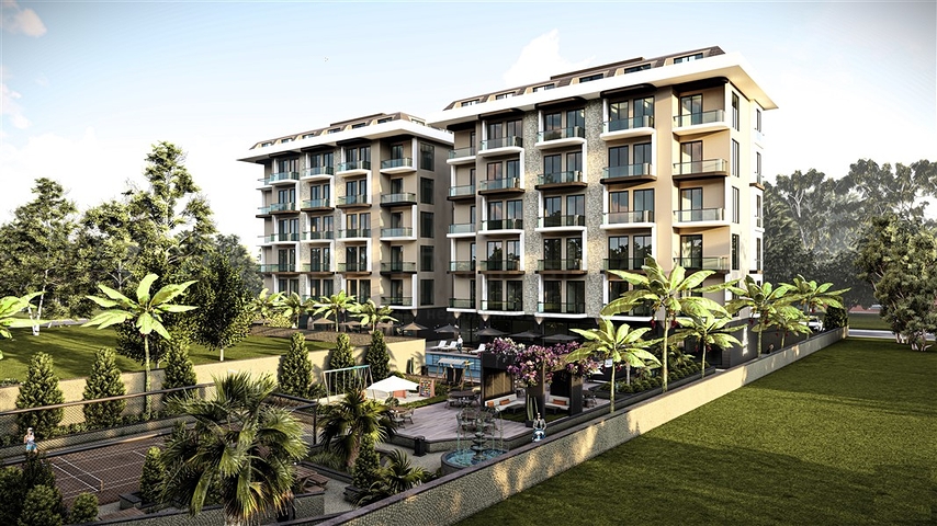 Квартиры в новом жилом комплексе района Кестель