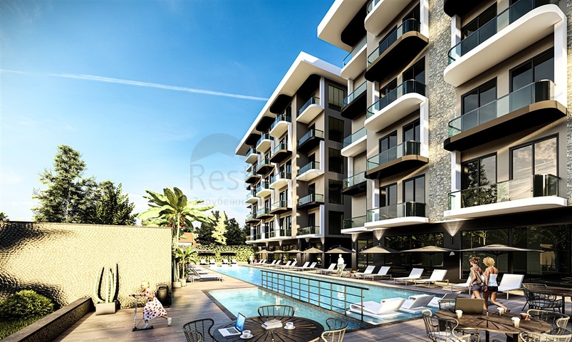 Квартиры в новом жилом комплексе района Кестель