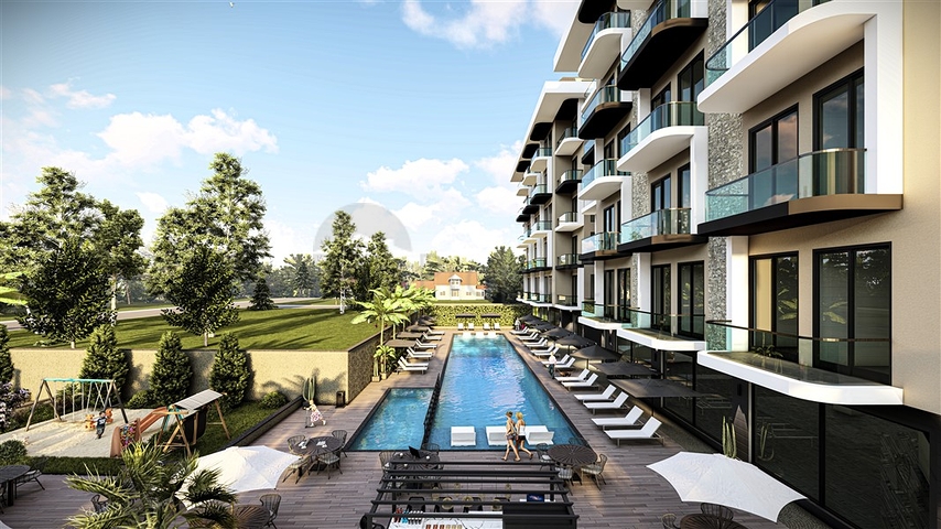 Квартиры в новом жилом комплексе района Кестель