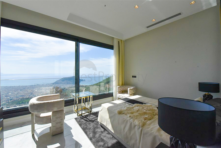 Вилла 4+1 с панорамным видом на море 