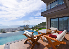 Вилла 4+1 с панорамным видом на море 