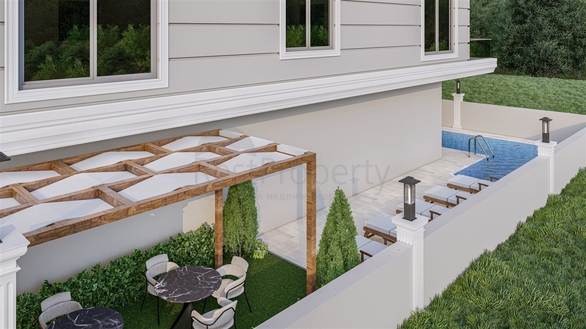 Новый строящийся проект в районе Махмутлар