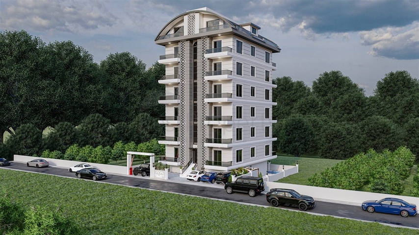 Новый строящийся проект в районе Махмутлар