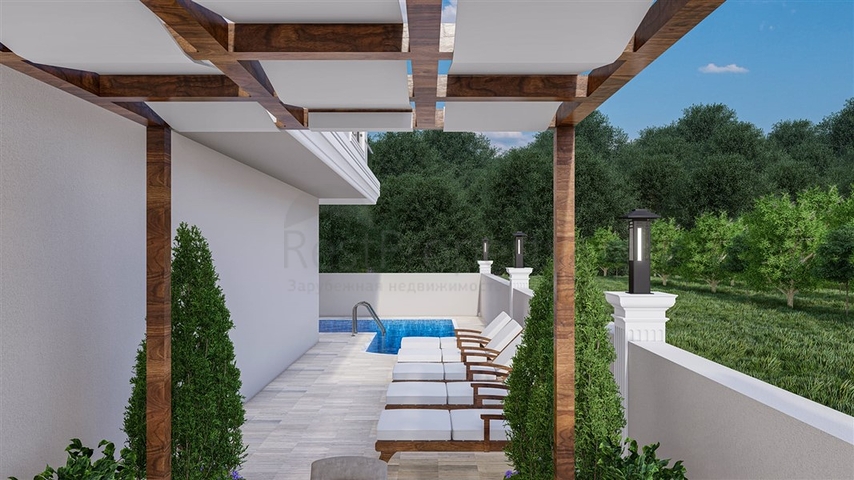 Новый строящийся проект в районе Махмутлар