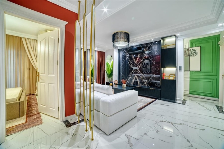 Пентхаус 3+1 с видом на море в центре Алании