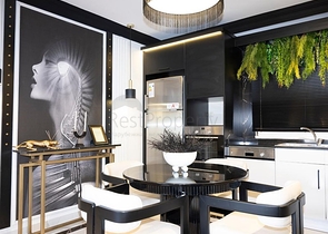 Пентхаус 3+1 с видом на море в центре Алании