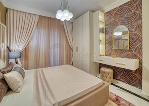 Пентхаус 3+1 с видом на море в центре Алании