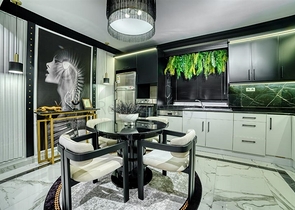 Пентхаус 3+1 с видом на море в центре Алании