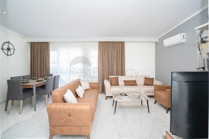 Пентхаус 2+1 в районе Кестель всего в 350 м от моря 