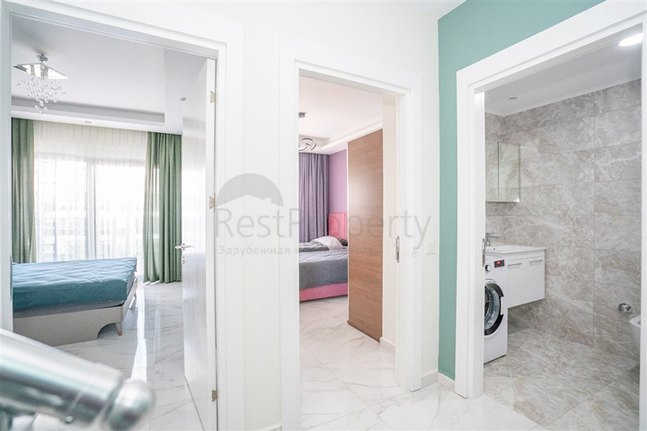 Пентхаус 2+1 в районе Кестель всего в 350 м от моря 