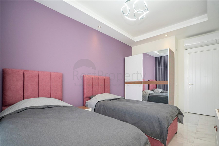 Пентхаус 2+1 в районе Кестель всего в 350 м от моря 