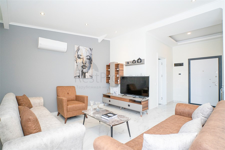 Пентхаус 2+1 в районе Кестель всего в 350 м от моря 