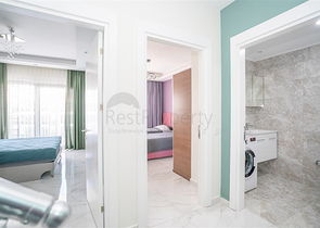 Пентхаус 2+1 в районе Кестель всего в 350 м от моря 