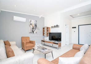 Пентхаус 2+1 в районе Кестель всего в 350 м от моря 