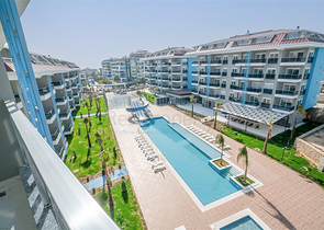 Пентхаус 2+1 в районе Кестель всего в 350 м от моря 