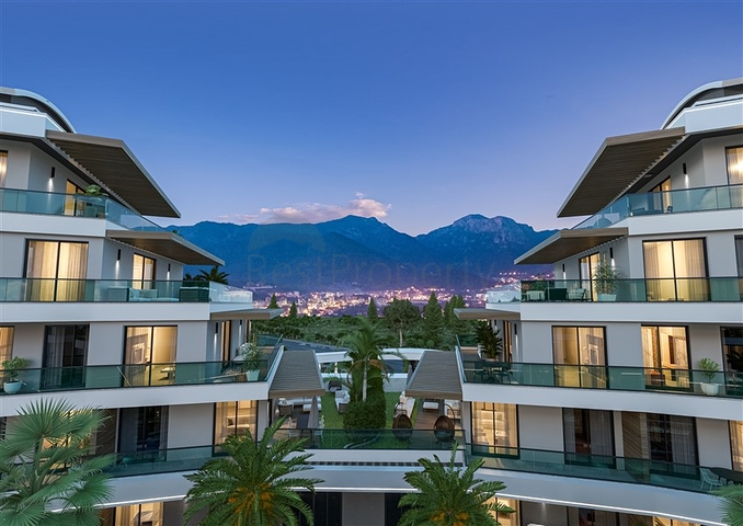 Жилой комплекс с инфраструктурой в районе Оба