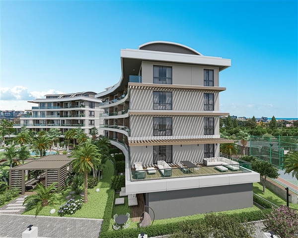 Жилой комплекс с инфраструктурой в районе Оба