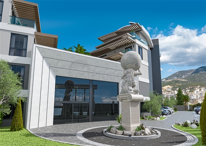 Жилой комплекс с инфраструктурой в районе Оба