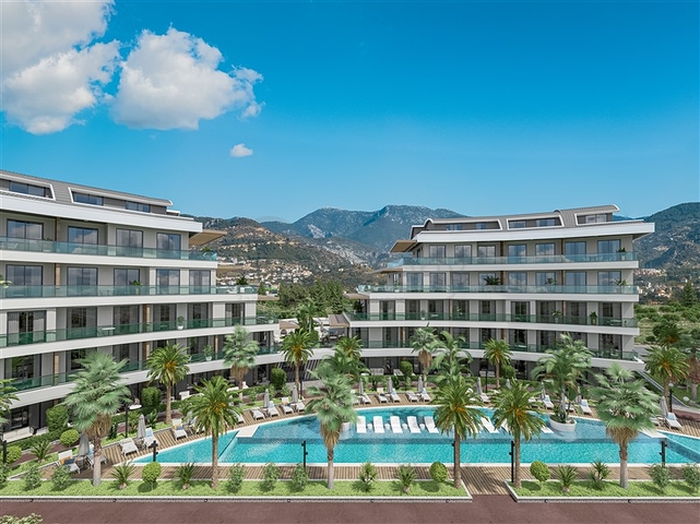 Жилой комплекс с инфраструктурой в районе Оба