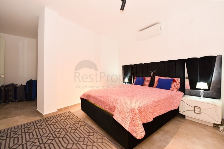 Меблированная квартира планировкой 1+1 в районе Каргыджак