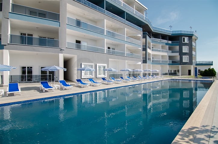 Меблированная квартира планировкой 1+1 в районе Каргыджак