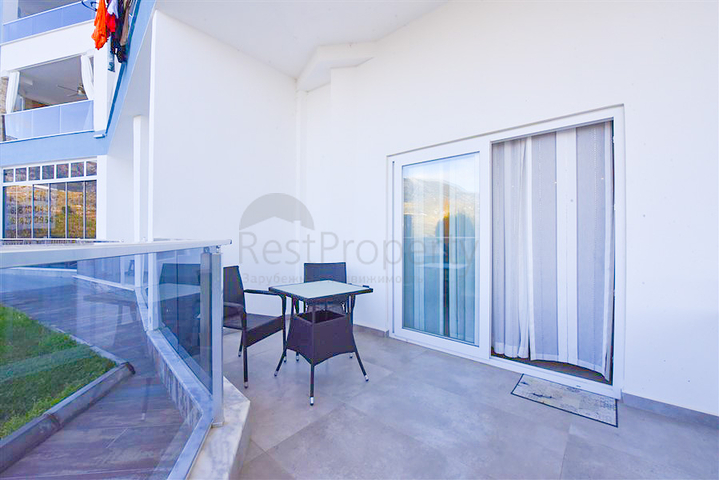 Меблированная квартира планировкой 1+1 в районе Каргыджак