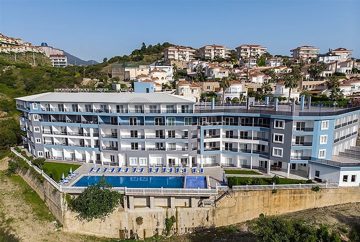 Меблированная квартира планировкой 1+1 в районе Каргыджак