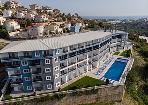 Меблированная квартира планировкой 1+1 в районе Каргыджак