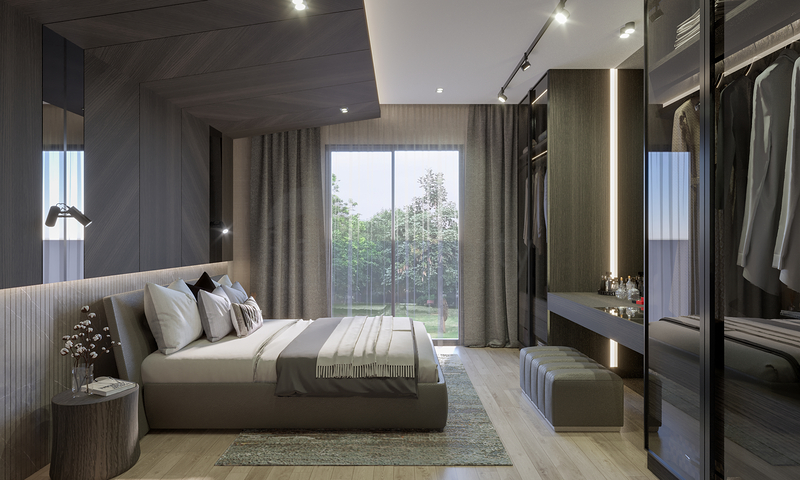 Инвестиционный проект на стадии строительства в районе Бейликдюзю 