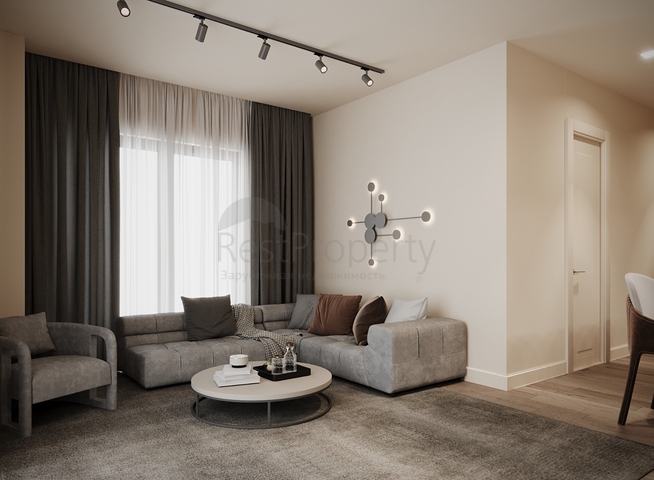 Современные жилой комплекс на стадии строительства в новом бизнес районе Кадыкёй