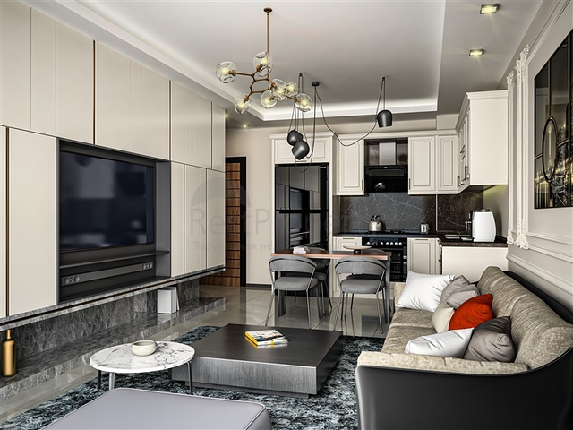 Новый строящийся проект в районе Махмутлар