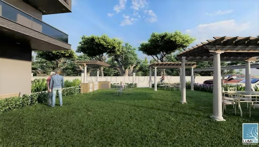 Новый проект в районе Оба рядом с частными школами