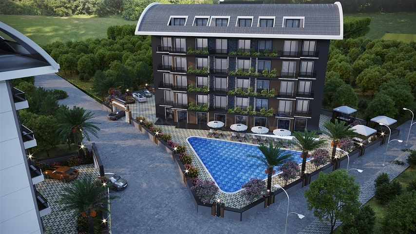 Новый жилой комплекс в районе Оба