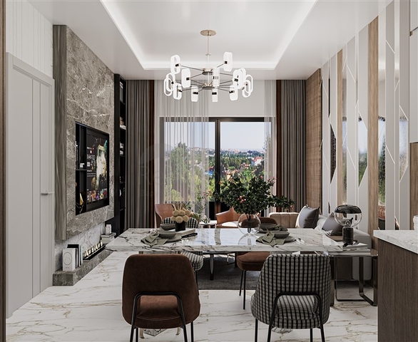 Апартаменты в стильном и уютном комплексе в Оба