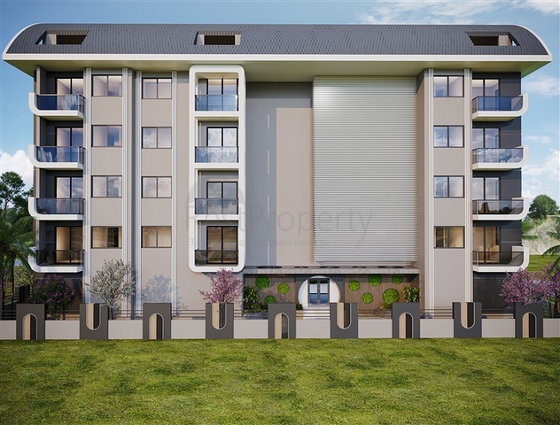 Апартаменты в стильном и уютном комплексе в Оба