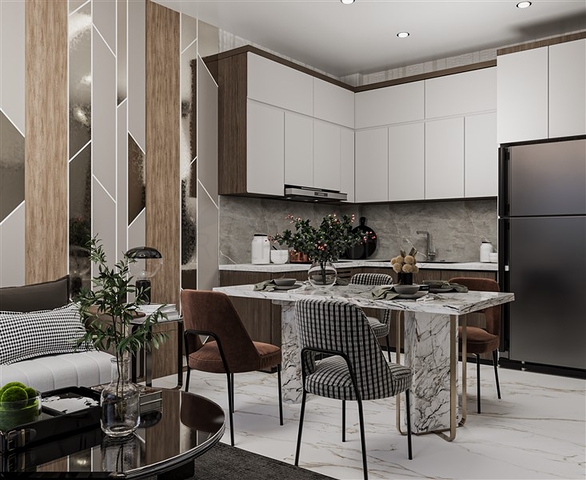 Апартаменты в стильном и уютном комплексе в Оба