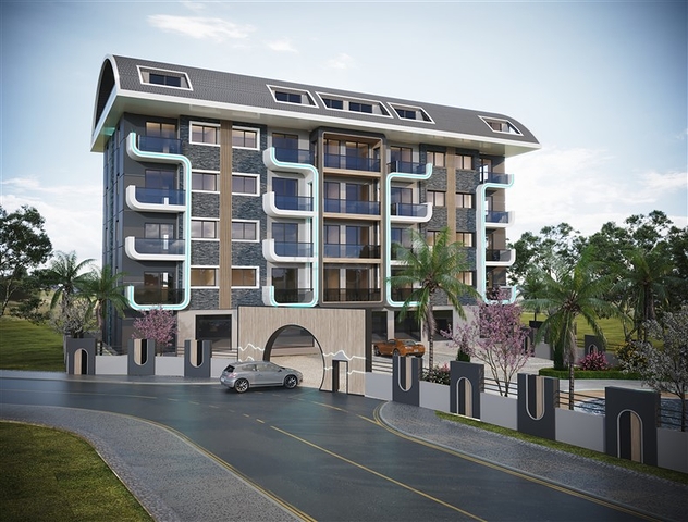 Апартаменты в стильном и уютном комплексе в Оба