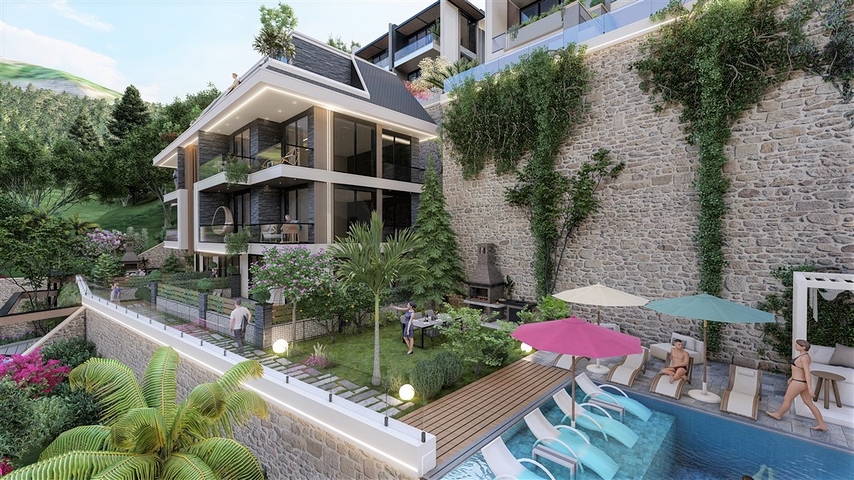 Жилой комплекс с потрясающими видовыми характеристиками в районе Бекташ