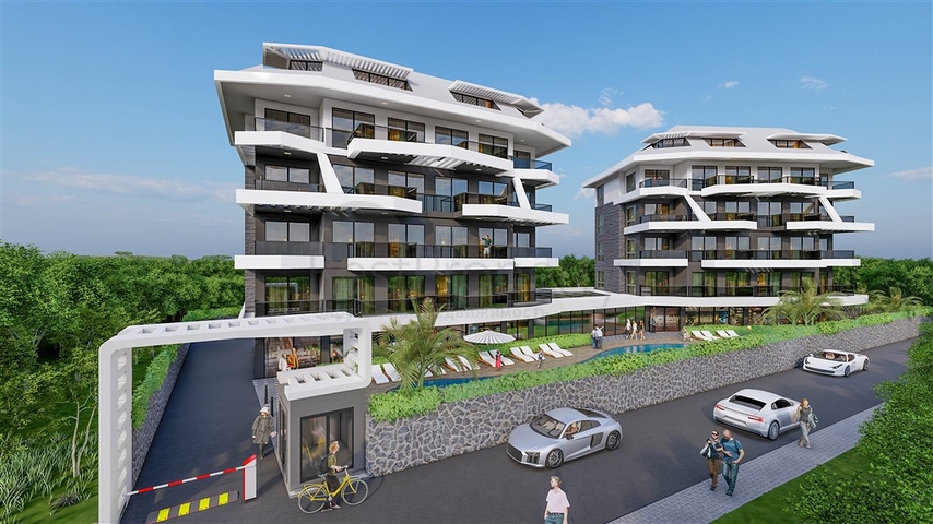 Новый дизайнерский проект в престижном районе Оба