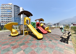 Квартира 1+1 в новом комплексе в районе Махмутлар