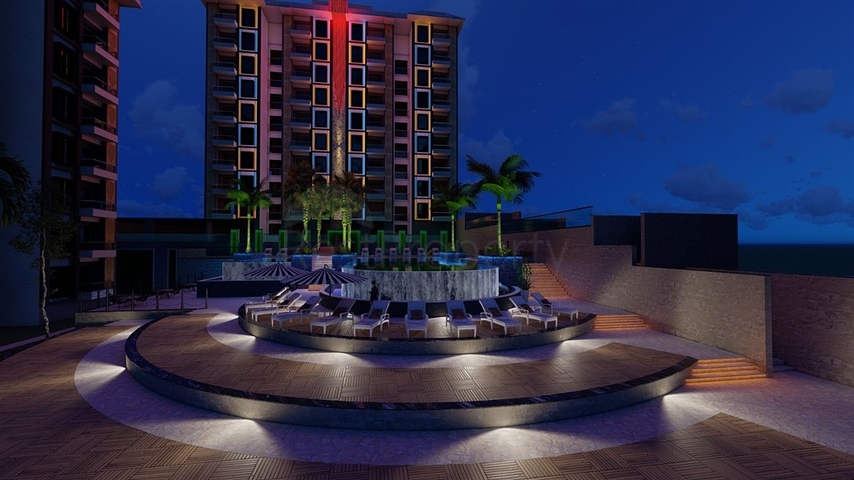 Квартира 2+1 в строящемся комплексе в районе Окурджалар