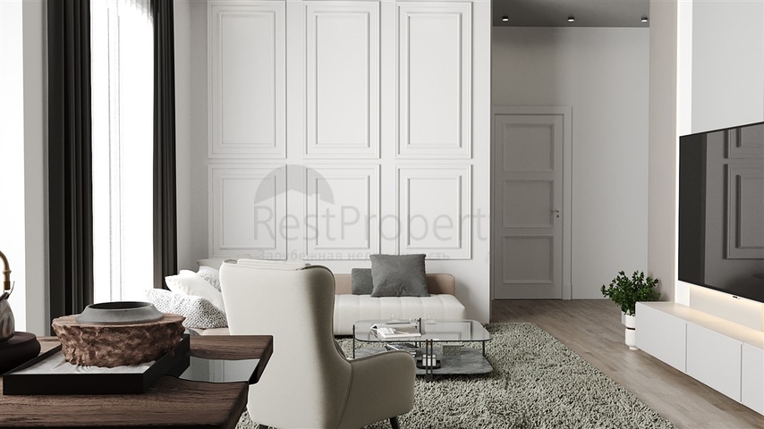 Квартира 2+1 в строящемся комплексе в районе Окурджалар